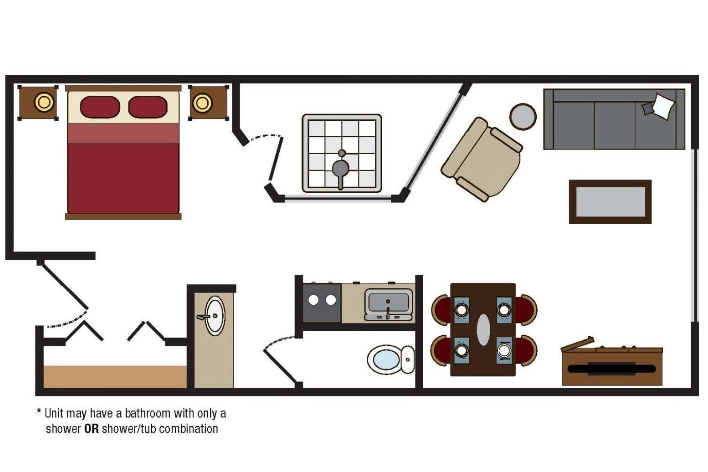 studio floor plan