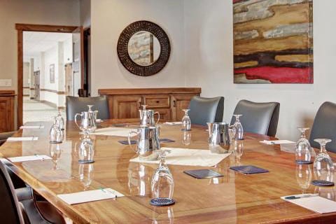 boardroom desk at Beaver Run