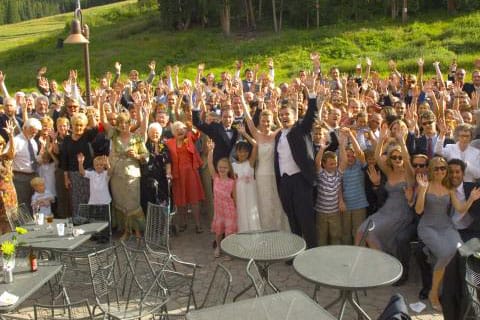 Wedding on the Coppertop Patio