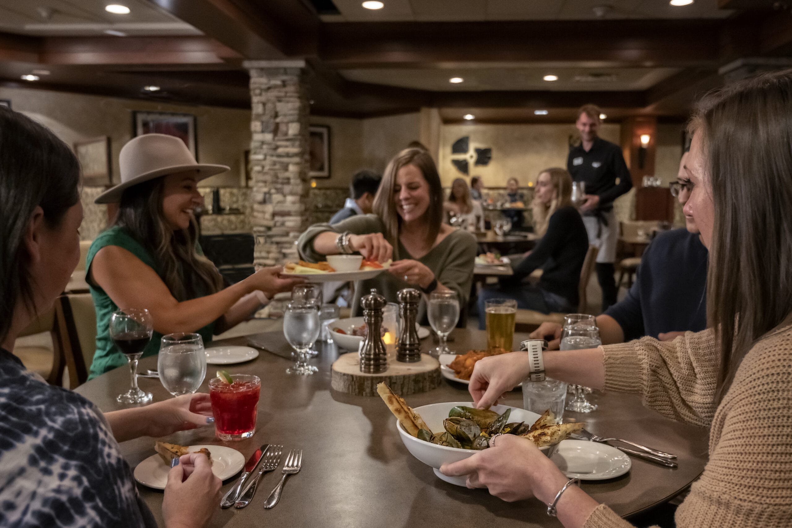 people dining at Spencer's