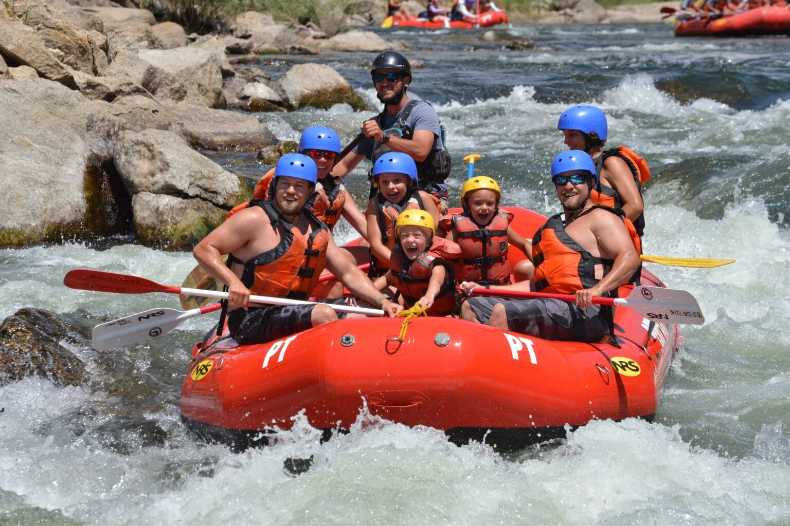 group whitewater rafting