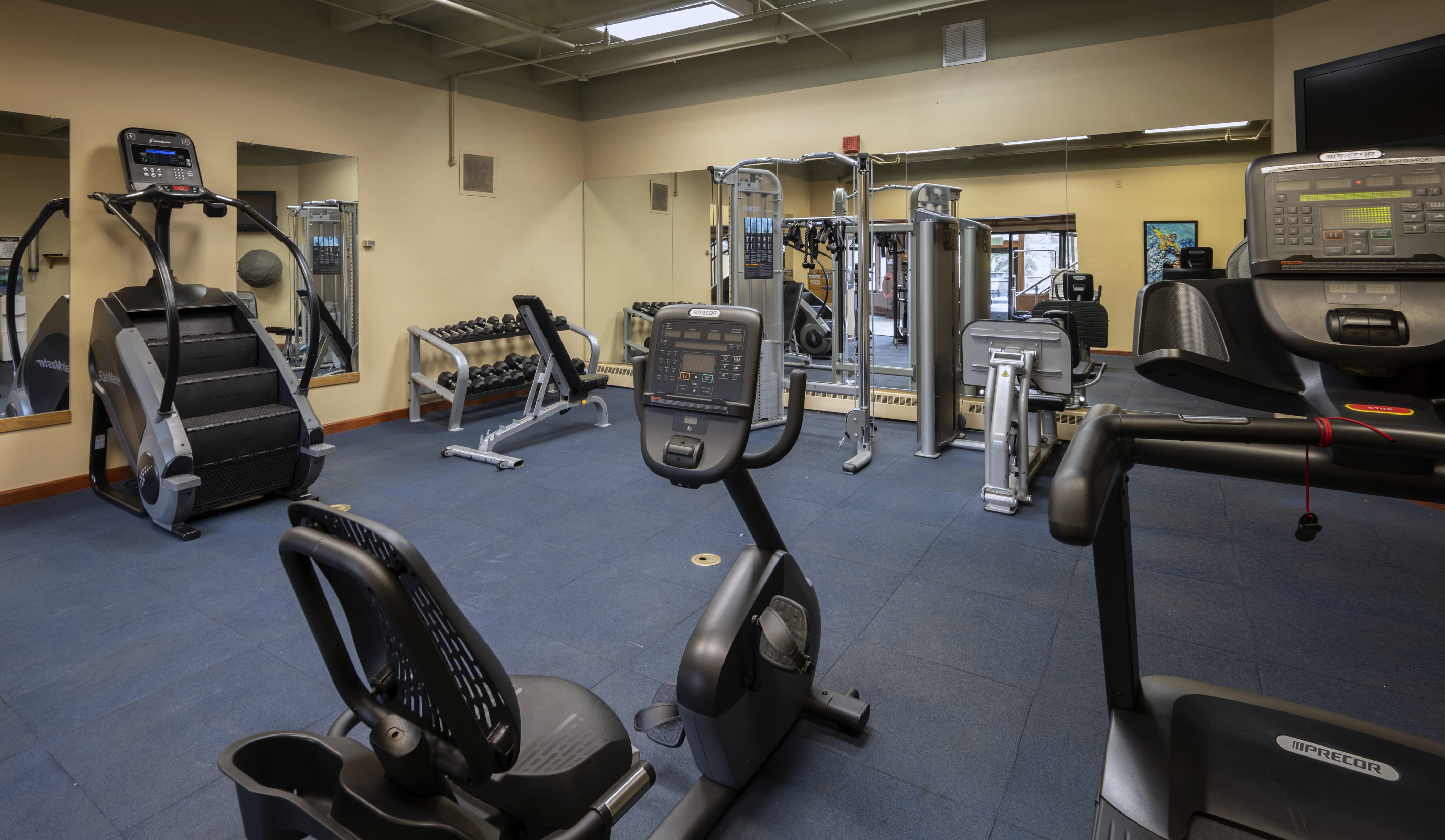 fitness center at beaver run