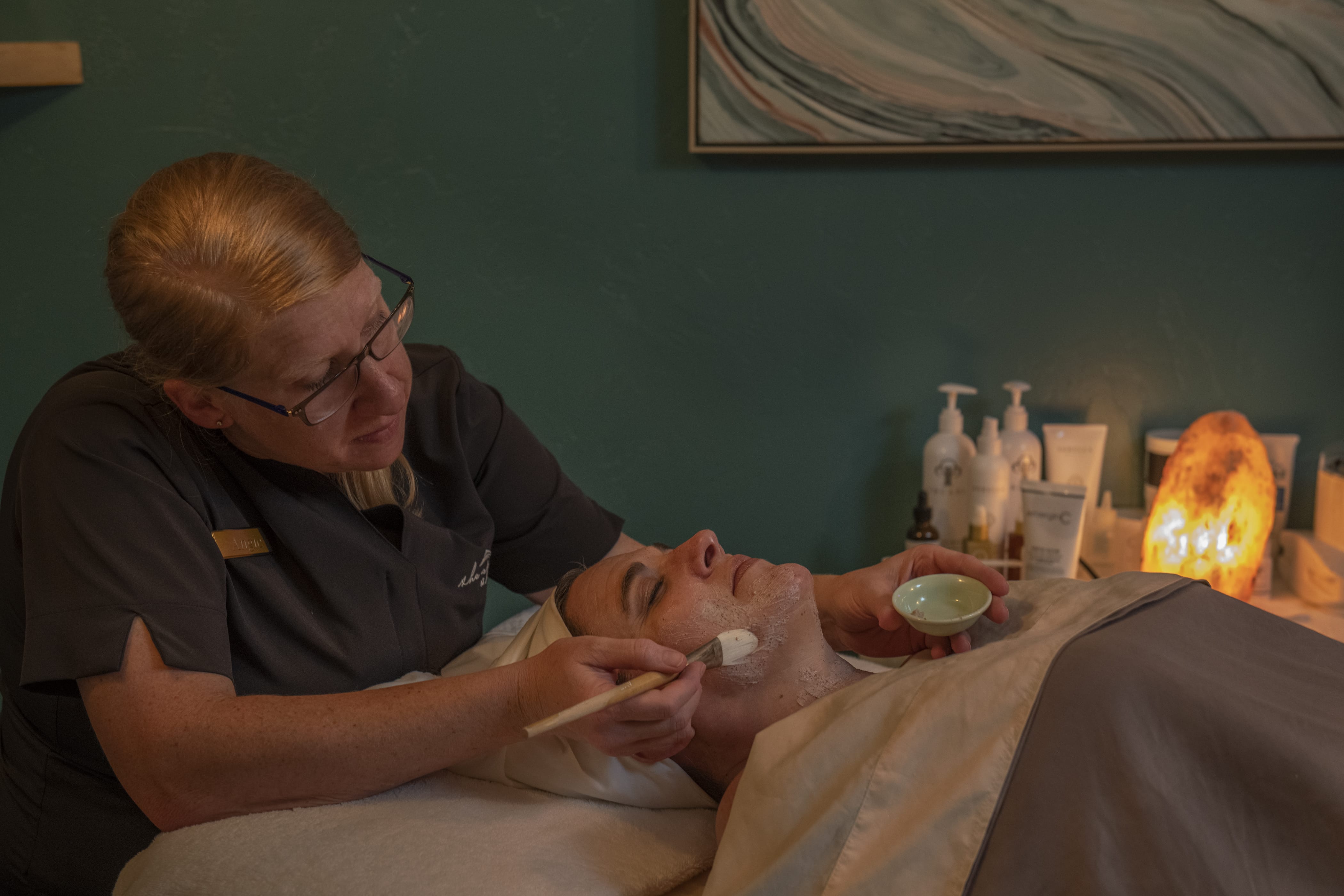 facial at the spa at beaver run