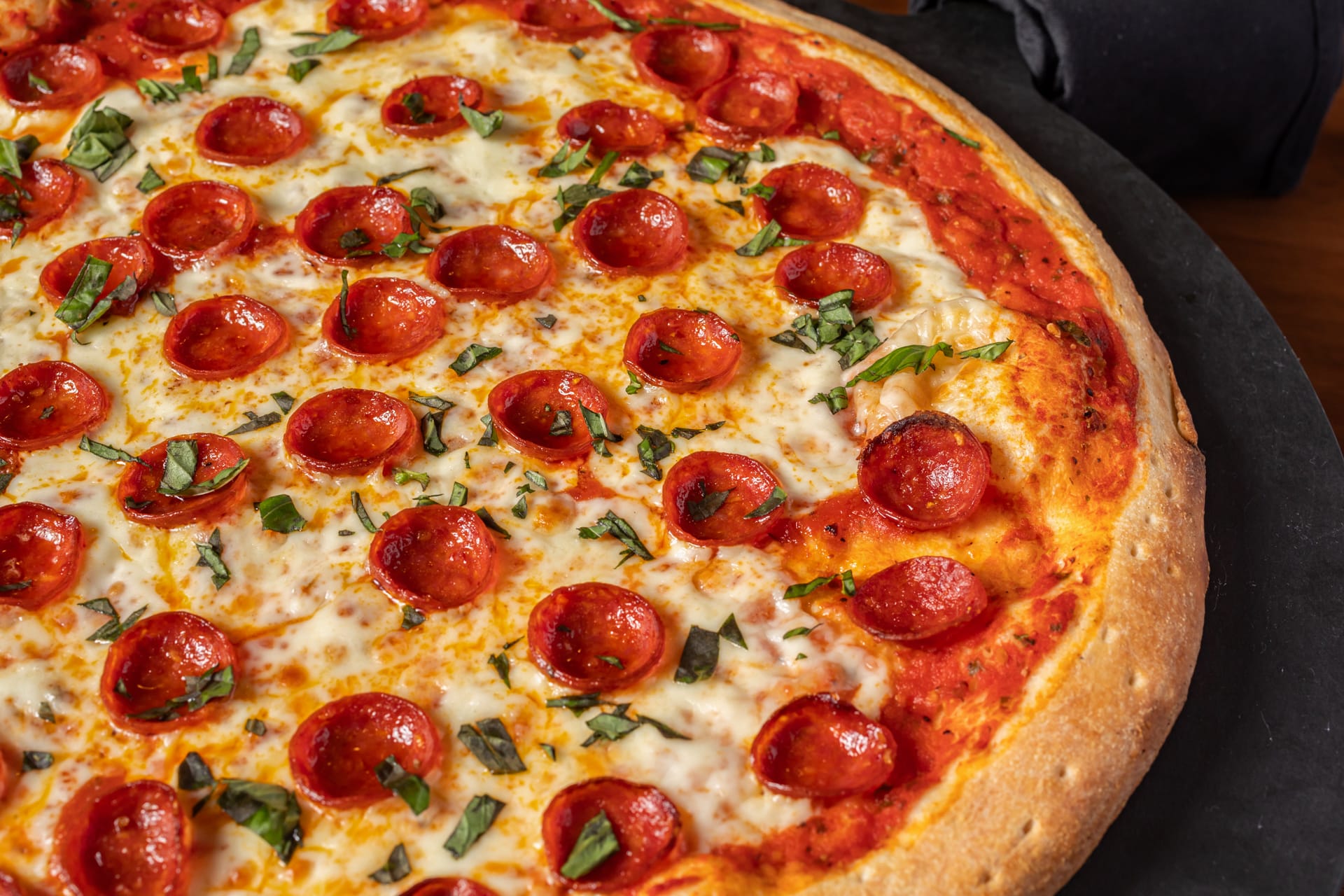 pizza from the skywalk market