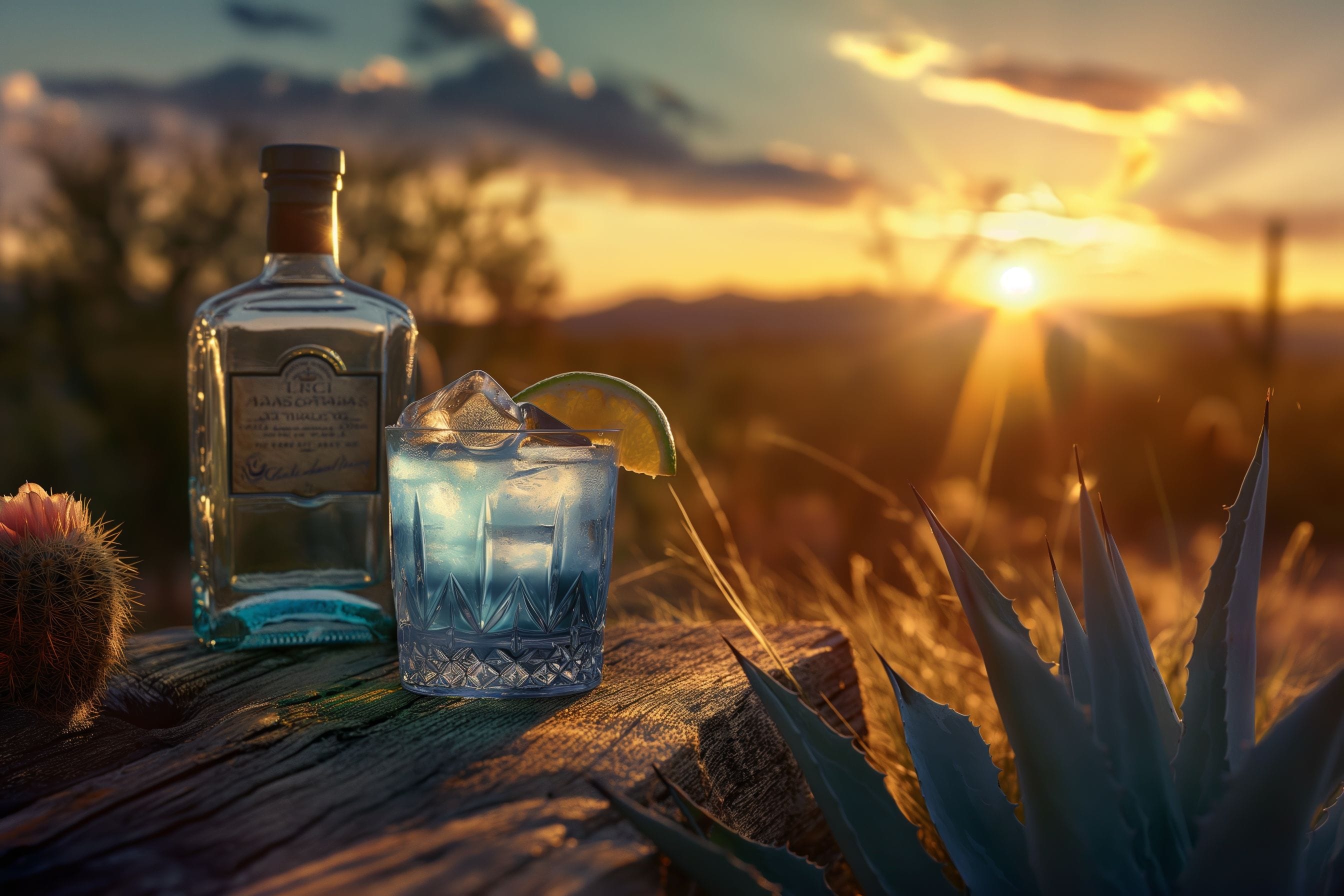 tequila and agave