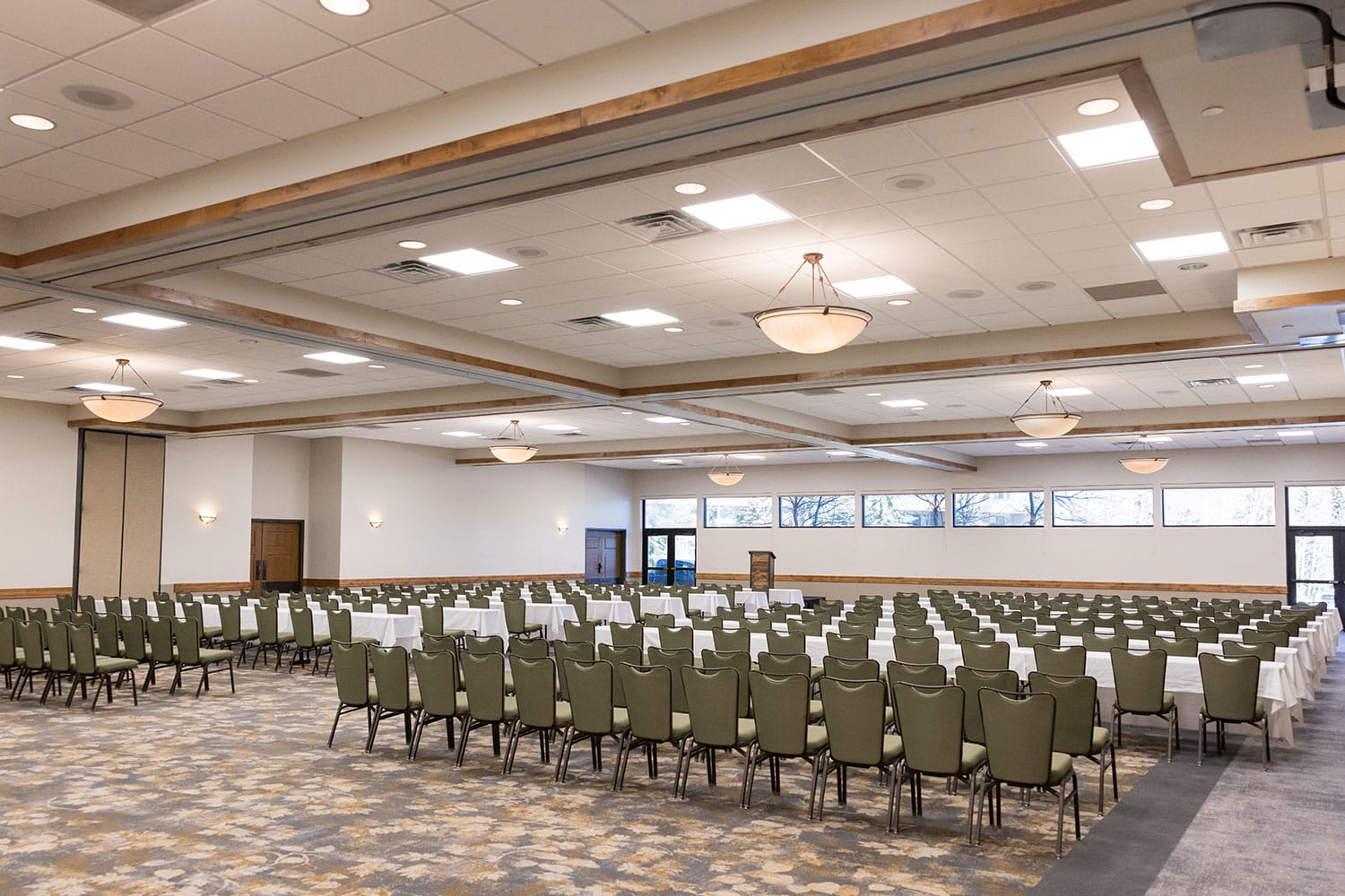 Breckenridge ballroom classroom style