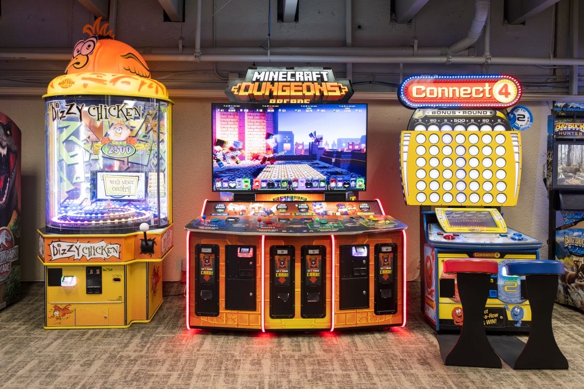 beaver run arcade with games