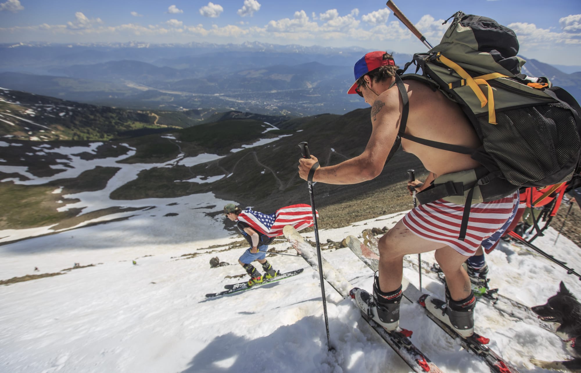 skiers during the Peak 10 Classic