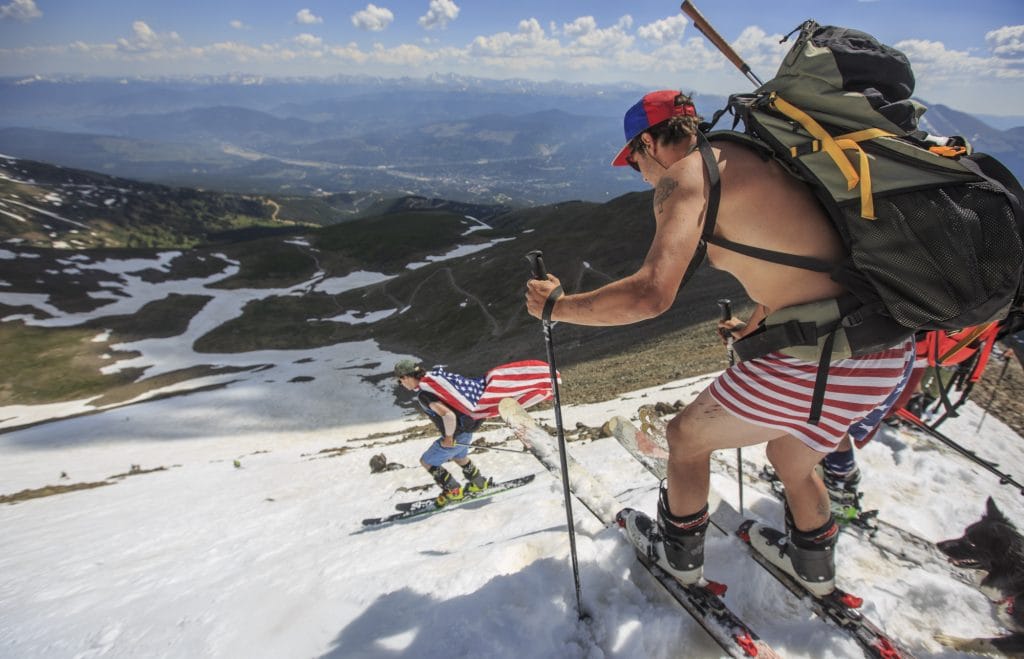 skiers during the Peak 10 Classic