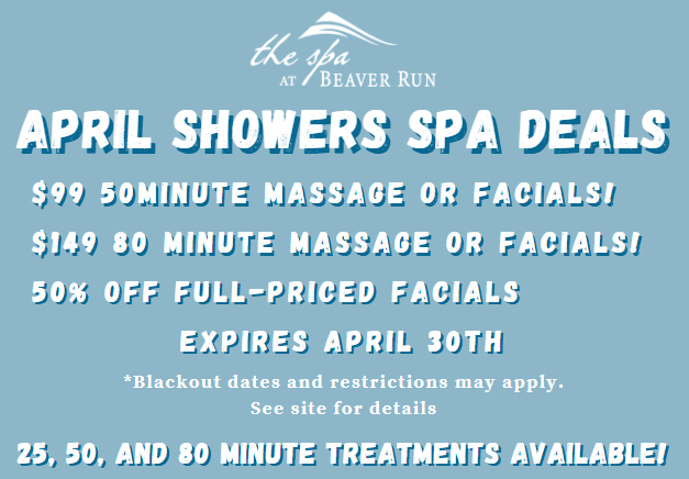 April showers spa deal snippet