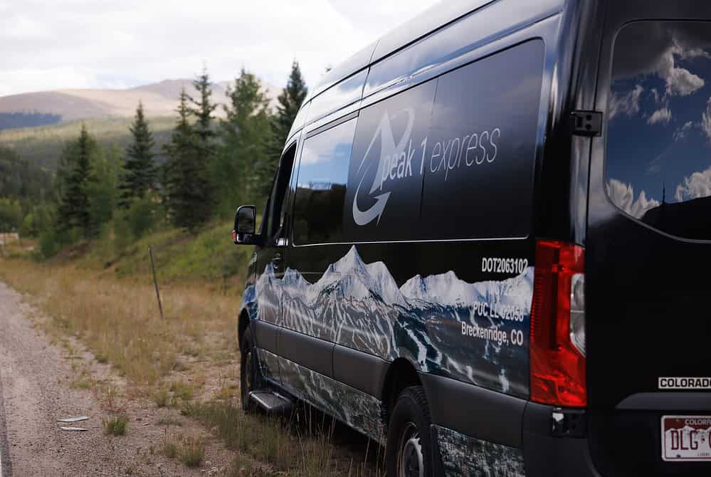 peak one express van