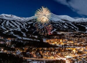 Breckenridge fireworks NYE